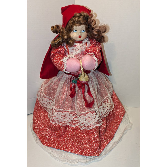 Vintage | Toys | Vintage 2 Celluloid Masked Face Little Red Riding Hood